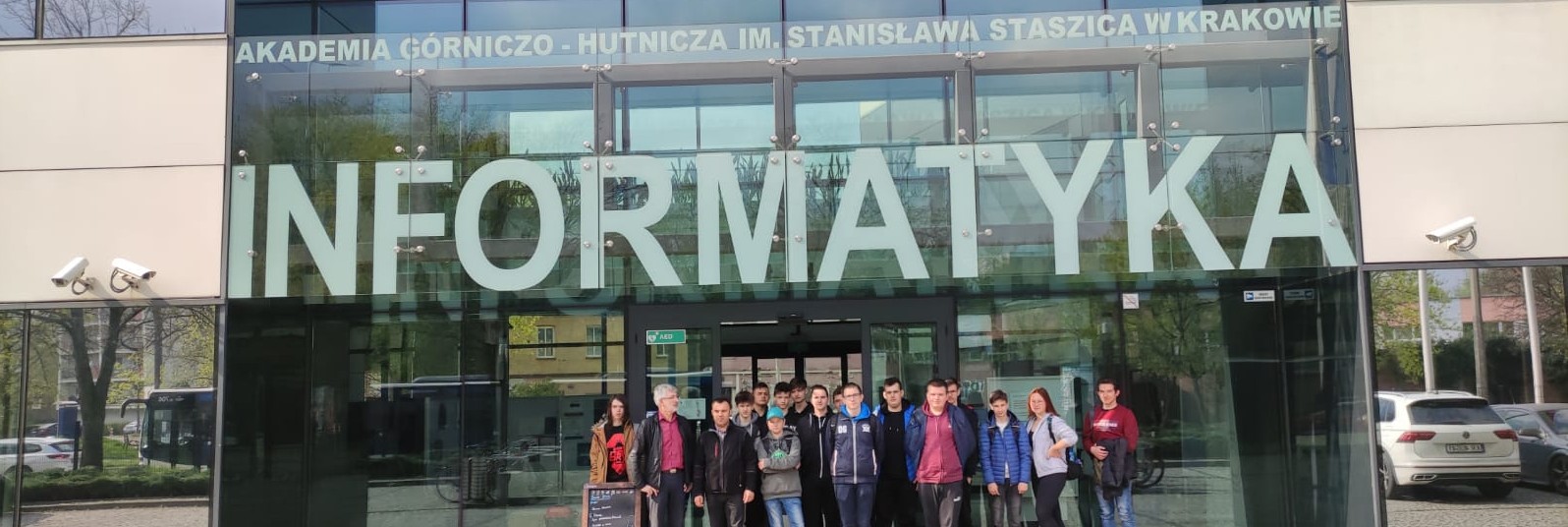 Uczniowie podczas zajęć